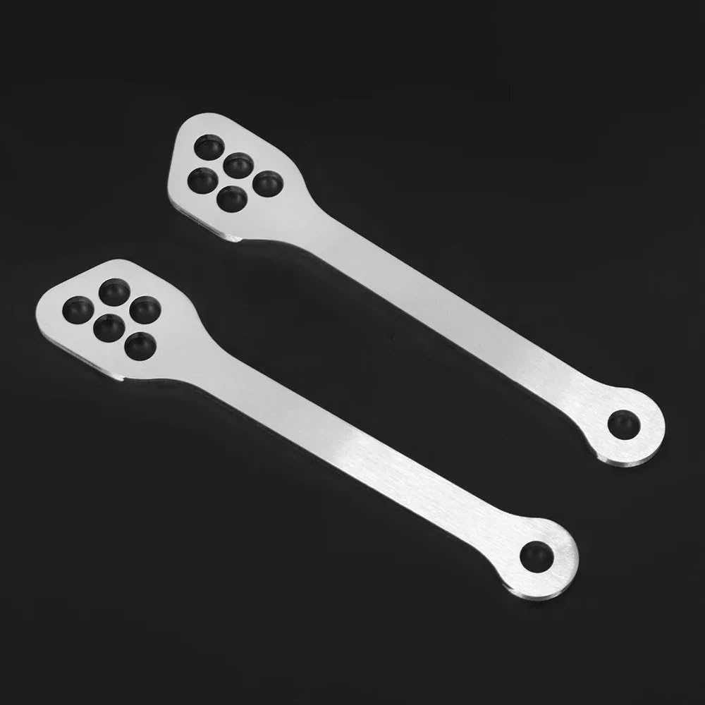 Tiranti abbassamento Misura per Kawasaki ZX6R ZX9R ZX10R ZX12R ZX-6RR Ninja 250 300 400 Kit collegamenti abbassamento posteriore moto Kit abbassamento