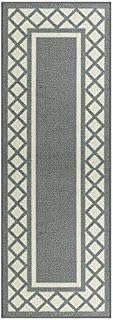 Maples Rugs Bella Runner Rug Non Slip Hallway Entry Carpet [Made in USA]