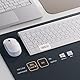 Tastatur Maus Set Kabellos, iClever kabellose Tastatur und Maus Ultra-Dünne Wiederaufladbare Funktastatur für PC/Laptop/Smart TV, QWERTZ Layout, Weiß