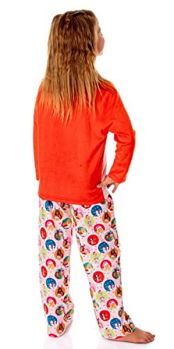 INTIMO Barbie Girls' Christmas Santa Characters Tis The Season Sleep Pajama Set2