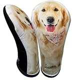 Custom Golf Fairway Wood Head Cover For Dog Owners