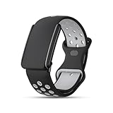 Dado Silicone Replacement Band Compatible with WHOOP 4.0 – Adjustable Sport Strap for WHOOP Fitness Tracker – Breathable, Durable, Comfortable, One Size, Silicone, No Gemstone