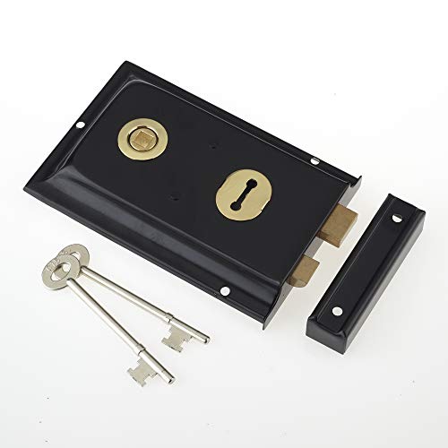 Yale Locks P334 Visi Pack - Cerrojo (156 x 104 mm), Color Negro [Importado de Reino Unido]