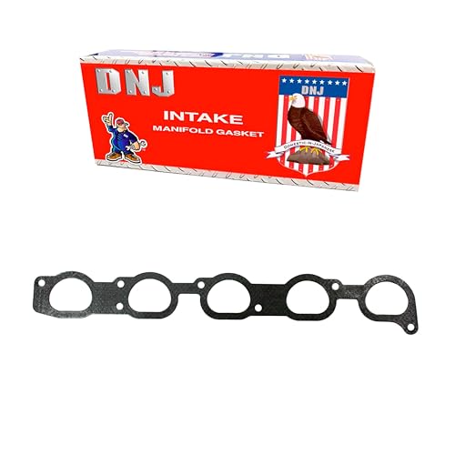 Image of DNJ IG4262 Intake Manifold Gasket Set for 99-09 Volvo S60, V70, XC70, S80, XC90, C70, S70 2.3L-2.5L L5 DOHC Turbocharged, Naturally Aspirated B5254T2,B5244T5,B5244S,B5244T7,B5234T9,B5234T3