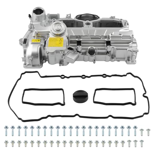 Image of maXpeedingrods N20 Upgrade Aluminum Engine Valve Cover with Gasket Bolts Kit for BMW 2012-2018 228i 320i 328i 428i 528i X1 X3 X5 Z4 2.0L Replaces 11127588412, 11127625477