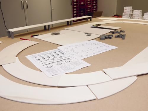 NOCH® easy TRACK® route kit “Karlsberg”, model construction route kit, ideal for H0 track planning