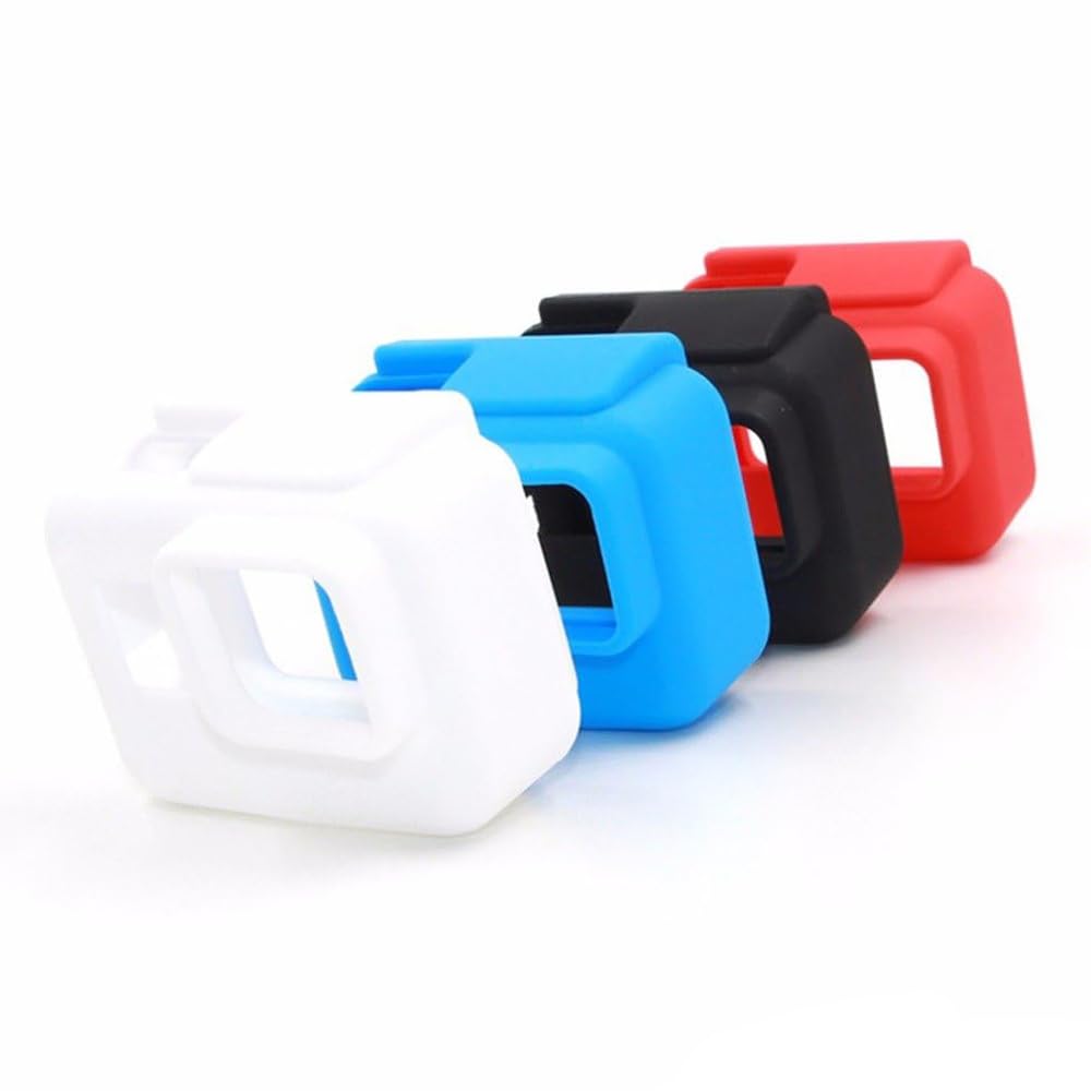 Action Pro Silicone Cover Side Frame Case Compatible with GoPro-5/6/7 Action Camera (Blue) 3