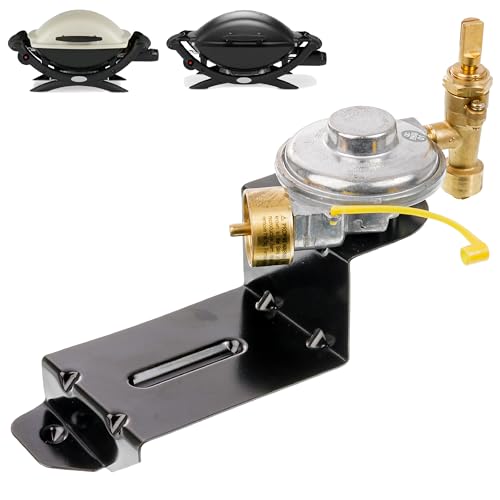 Image of [CSA Certified] BlueStars 64866 Weber Gas Grill Valve Regulator - Fit Q1000 Q1200, Control Valve Regulator Assembly Replacement for Weber 50060001 50060301 51010001 51040001 51060001 51080001 51190001