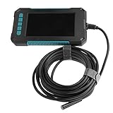 Boroscopio, Cámara de Inspección, Lente Doble 1080P Impermeable Industrial para Inspección de Alcantarillado Inspección de Aire Acondicionado(5m)