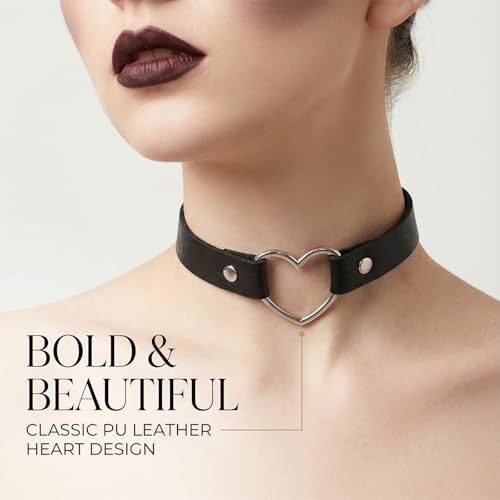 QFGasre Gothic Choker Halskette Für Damen 6-Teiliges Set Aus Schwarzen Spitzenchokern Im 90er-Jahre-Stil Klassisches Gothic-Tattoo-Spitzenchoker-Accessoires-Set Geschenkidee