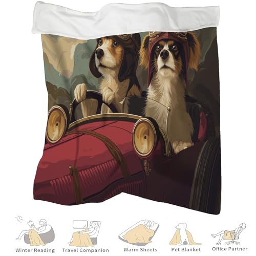 Cadeau enfant adulte : couverture 3D illustrations animaux douce - 8