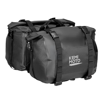 adventure motorcycle soft panniers