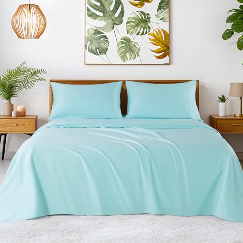 Image of SONORO KATE 100% Egyptian Cotton Sheets,1200 Series,King Size