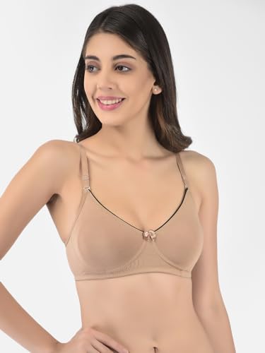 Image of Softline Women's Secret Shaper Wire-Free Non-Padded Molded Bra Combo | Seamless, Breathable & Soft Fabric | Full Coverage & Everyday Comfort (Pack of 2)