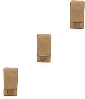 UKCOCO 3Pcs 6 Acessórios De Bolsa Bolsa Capa De Telefone Acessórios Esportivos Acessórios De Exercício Bolsa De Cinto Bolsa De Telefone Celular De Telefone Bolsa De Couro Pochete