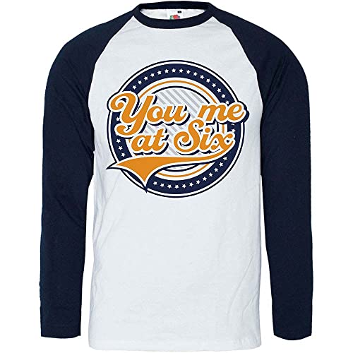 Maillot de baseball You Me At Six bleu marine vêtement de sport taille M