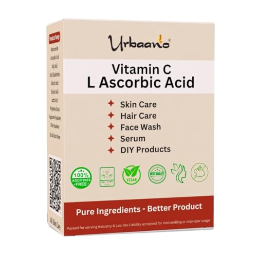 Ascorbic Acid (Vitamin C Powder) DIY for Making Serum, Soap, Cream, Lotion & Face wash For Face, Skin & Body (100gm)