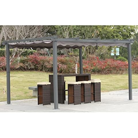 Pérgola de Aluminio con Techo Retráctil Cover