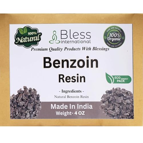 Bless International Premium Grade A Indian Benzoin Resin 100% Pure