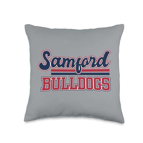 Samford Bulldogs | Official NCAA University Merch NCAFSAM01 Throw Pillow