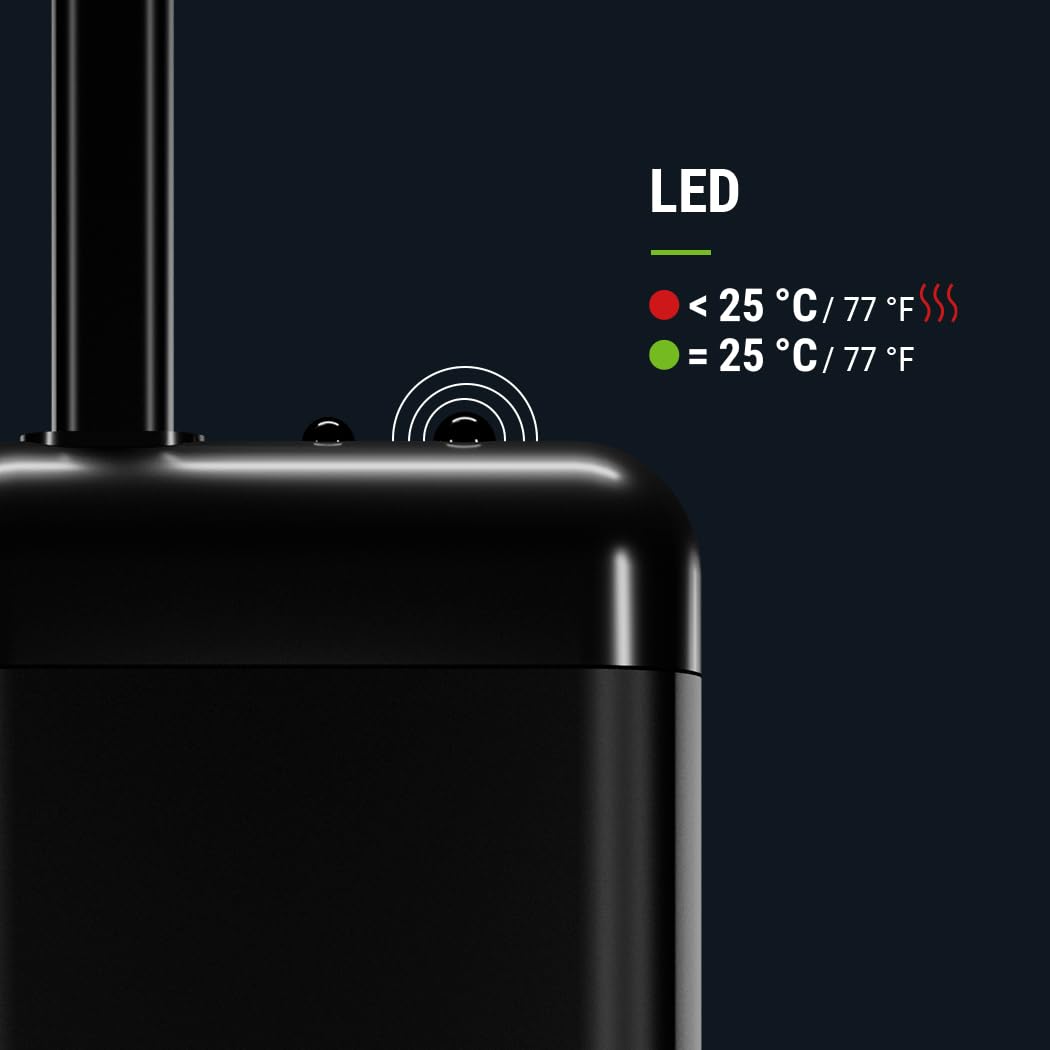 Dennerle Nano Heater Constant 75 W - w 100% elektroniczna, regulowana grza³ka do akwariów o pojemno¶ci od 55 do 70 litrów