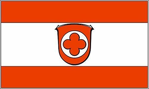 Bootsflagge Brotterode-Trusetal OT Brotterode – 30 X 45 Cm, Polyester, Wetterfest, Hissfertig