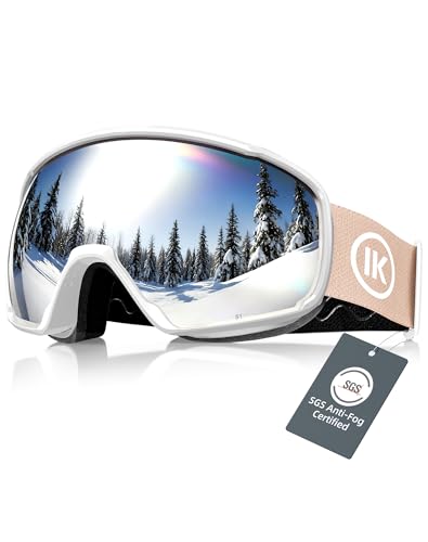 Image of Innerking OTG Ski Goggles, Anti-Fog Snowboard Goggles for Men & Women