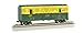 Bachmann 40' Animated Stock Car - CHICAGO and NORTHWESTERN with HORSES - HO Scale