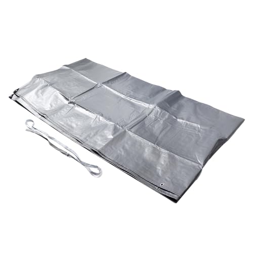 Bâche en poly résistante et bâche multifonctionnelle imperméable 4x6m pour chantiers