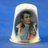 statue napoleon porcelaine limitée à un tirage Birchcroft China Porcelaine Fine à Collectionner Dé à Coudre Napoléon Bonaparte