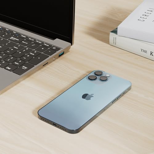 Image of Apple iPhone 13 Pro Max, 256GB, Sierra Blue - T-Mobile (Renewed)