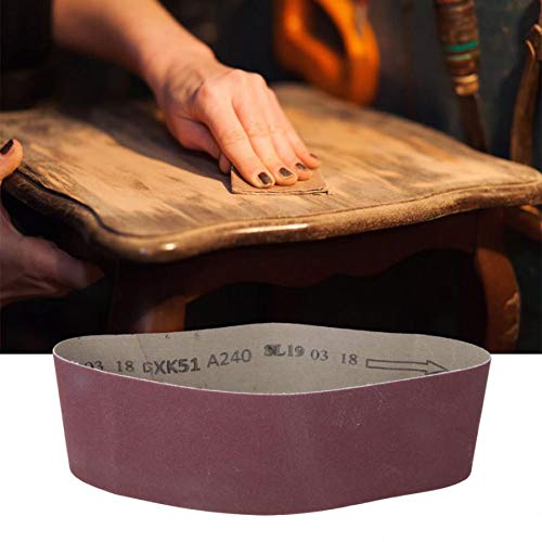 WHKKLN 10 pezzi 533x75mm nastro abrasivo grana