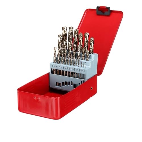 Brocas de cobalto M35 helicoidales de alta resistencia térmica para perforación limpia en metal