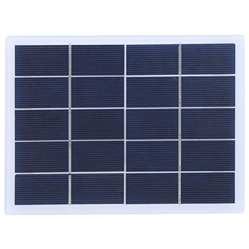 Demeras 3W 5V Outdoor solar panel DIY Solar Panel Portable Charger Polycrystalline Silicon Solar Laminate DC Output for Phone, Car