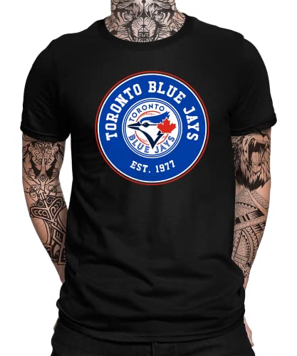 Quattro Formatee Toronto Blue Jays - Camiseta y sudadera con capucha para equipo de béisbol, Camiseta para hombre., M Cover