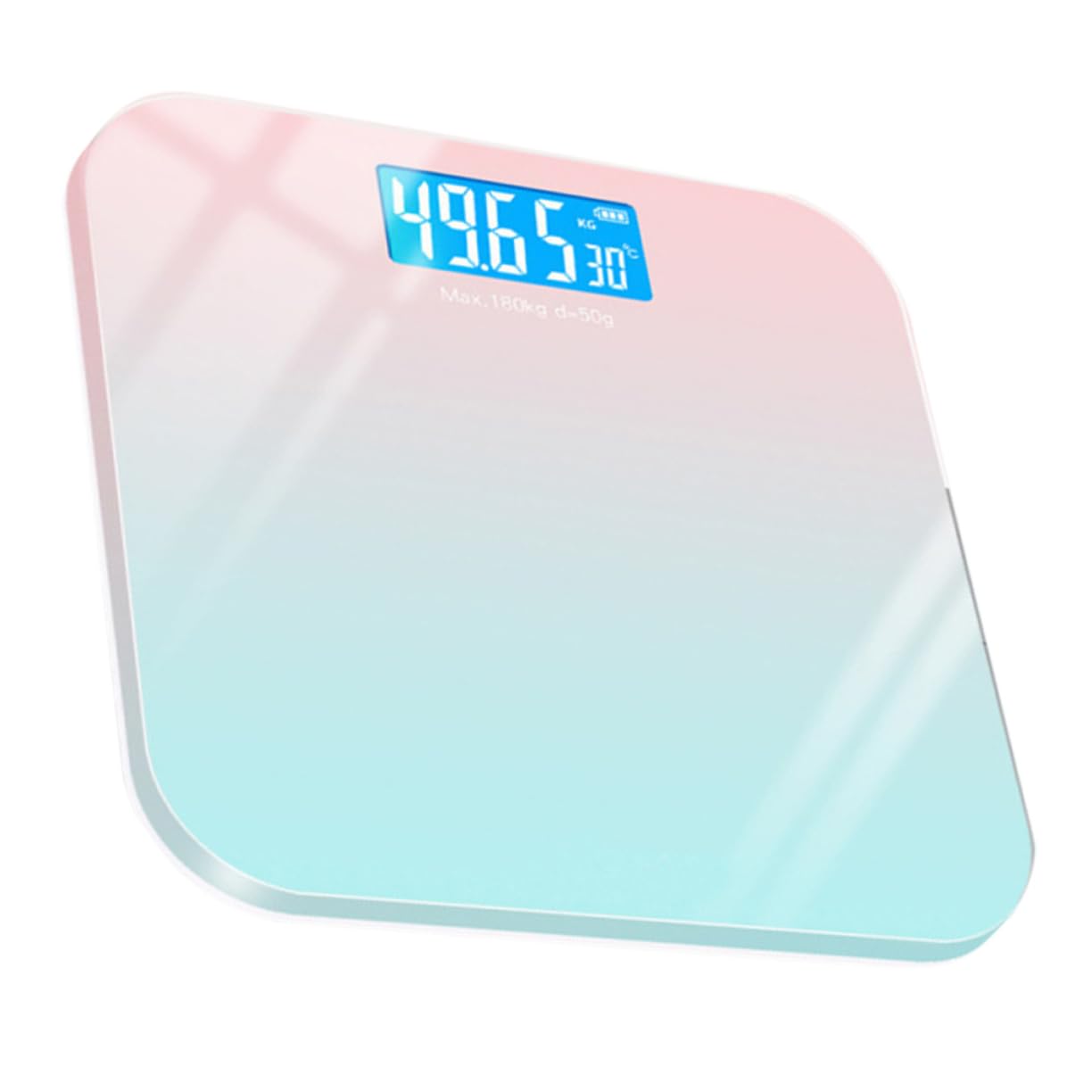 TOYANDONA High-Precision Baby Weight Scale with Unit Conversion Large LCD Display Infant Weighing Machine for Toddlers Accurate Digital Measurement