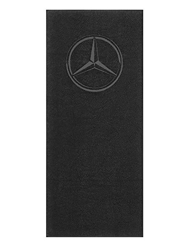 Preisvergleich Produktbild Mercedes-Benz, Dusch- und Strandtuch schwarz, 100% Baumwolle