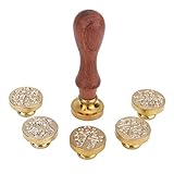 niceEshop(TM) Vintage Retro Classical Wax Seal Stamp Metal Stamp Fancy Greetings