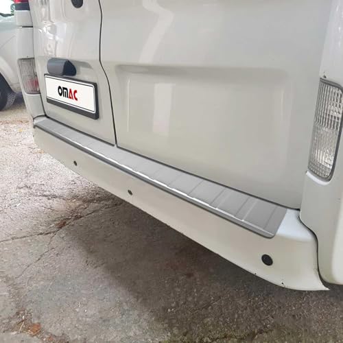 Seuil de chargement Renault Trafic III protection pare-chocs inox pour artisans et voyages