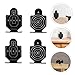 VANZACK 2 Boxes Aluminum Alloy Indoor Entertainment Targets for Shooting Practice Portable Training Targets for Indoor and Outdoor Use