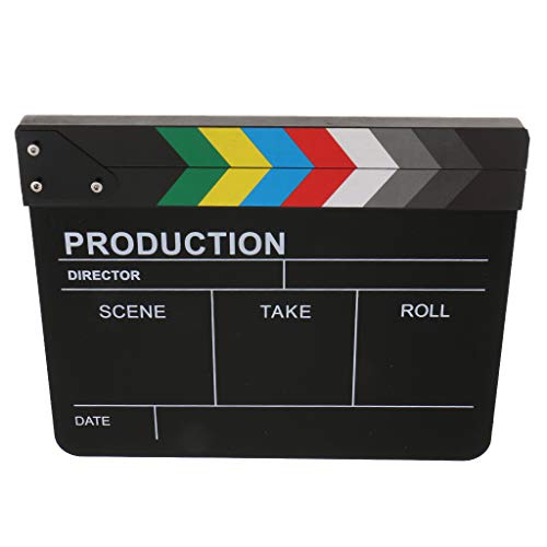 Ripa Dry Erase Diretor Filme Filme Slate Cut ação Cena Clapper Board