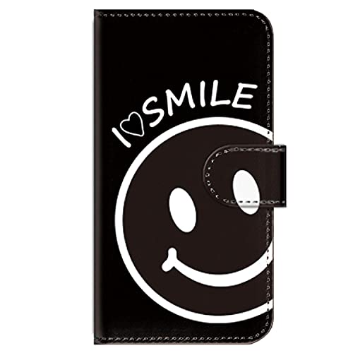 �K�[���Y�l�I �ėp Galaxy S25 Ultra SC-52F SCG32 SM-S938Q �ƌ݊����̂��� �P�[�X �X�}�z�P�[�X �蒠�^ �g�уJ�o�[ �ϏՌ� (I love SMILE/�u���b�N) SAMSUNG SC-52F-PD-BKR-YSZ-