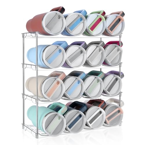Stackable Water Bottle Organizer for Stanley 40 oz