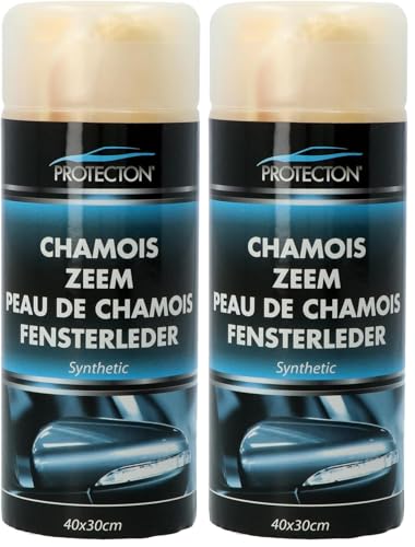 Carpoint Protecton Peau de Chamois, 40 g (Lot de 2), Jaune