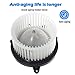 AUTEX HVAC Blower Motor Assembly with Fan Cage AC Blower Motor 700175 27226EA010 Heater Blower Motor