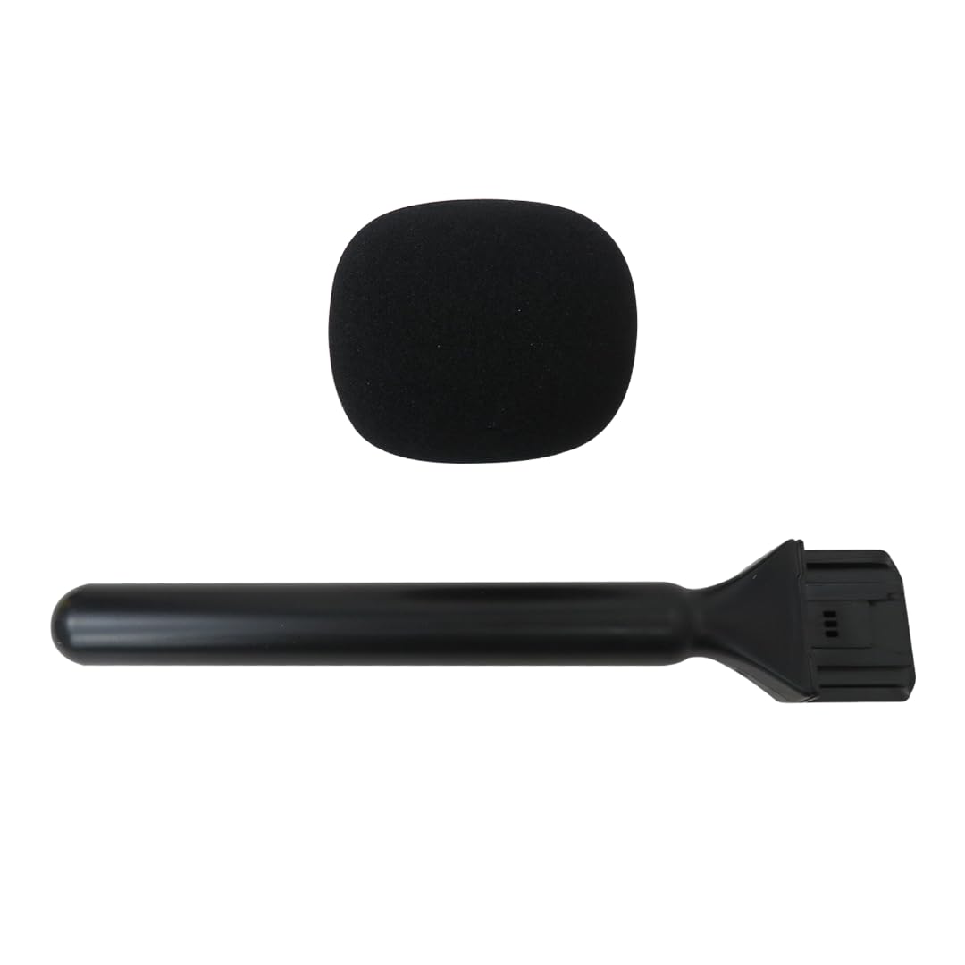 Black Handheld Mount Adapter, Wireless Replacement Holder for Mic Microphone MIC 1/2