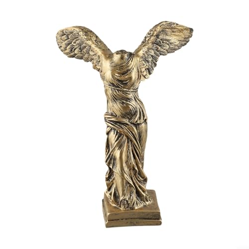 Inspiradora escultura alada para la victoria adición elegante a tu decoración (E5-181510)