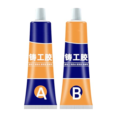 Metal Welding Glue - Heavy Duty Casting Adhesive For Piping, Plumbing, And Household Repairs | Waterproof Multifunctional Repair Paste Fixing Tools, Cracks, Automotive Joints, Industrial Equipment