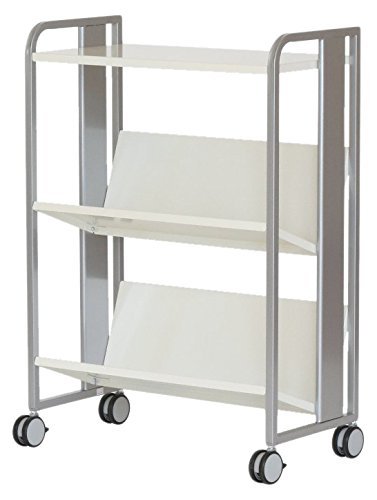 Amazon | 林製作所 棚 天板付きファイルラックワゴン2段 10-007MH