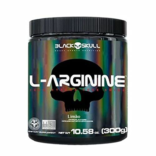 L-Arginine - 300G Limão - Black Skull, Black Skull
